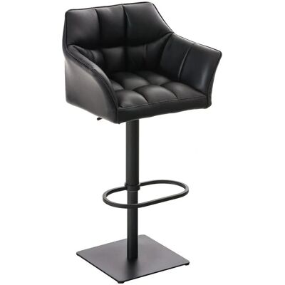 CLP Damaso B Verstellbarer Barhocker - Modern, 360° Dreh, PU-Bezug CLP Damaso B Verstellbarer Barhocker - Modern, 360° Dreh, PU-Bezug