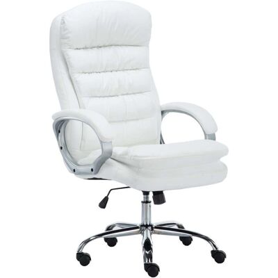 CLP Vancouver XXL Bürostuhl Weiß - Ergonomisch, Höhenverstellbar, Belastbar bis 235 kg CLP Vancouver XXL Bürostuhl Weiß - Ergonomisch, Höhenverstellbar, Belastbar bis 235 kg