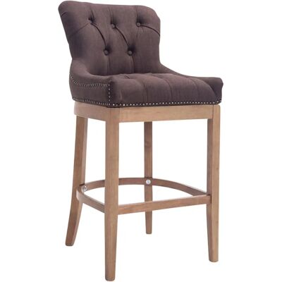 CLP Lakewood Barhocker - Vintage Stoff & Hellholz - Bar Möbel CLP Lakewood Barhocker - Vintage Stoff & Hellholz - Bar Möbel