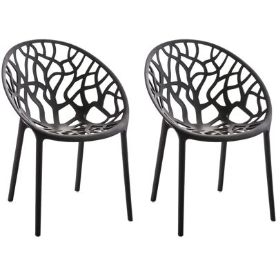 Homestoreking Hope Schwarzes Gartenset - Gartenstuhlset Homestoreking Hope Schwarzes Gartenset - Gartenstuhlset