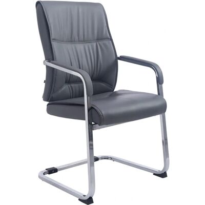 Pricenet Chaise de Visiteur Anubis Gris - Chaise d'Accueil - Publicité Pricenet Chaise de Visiteur Anubis Gris - Chaise d'Accueil - Publicité