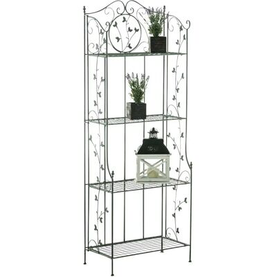 Pricenet Arona Étagère en Fer Pliable Vert Antique - Étagère - Publicité Pricenet Arona Étagère en Fer Pliable Vert Antique - Étagère - Publicité