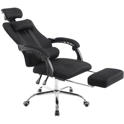 Chaise de bureau Fellow CLP - Têtière et repose-pieds réglables - Siège de jeu ergonomique - Publicité Chaise de bureau Fellow CLP - Têtière et repose-pieds réglables - Siège de jeu ergonomique - Publicité