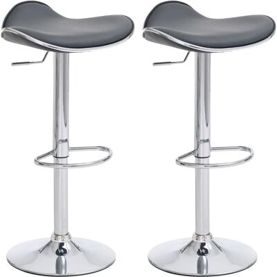 Homestoreking Shanghai Grey 45x45x71 - Sgabello da bar Homestoreking Shanghai Grey 45x45x71 - Sgabello da bar