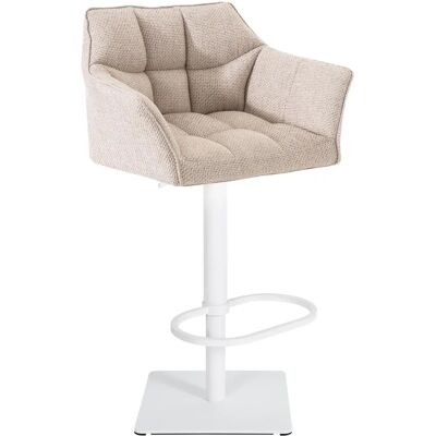 CLP Tabouret Damaso ivoire réglable - Mobilier de bar et cuisine - Publicité CLP Tabouret Damaso ivoire réglable - Mobilier de bar et cuisine - Publicité