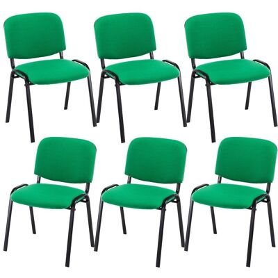 Sedia visitatore impilabile Ken - Verde - Sala d'attesa e conferenze Sedia visitatore impilabile Ken - Verde - Sala d'attesa e conferenze