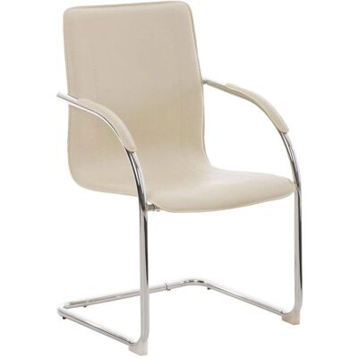 CLP Melina V2 Crema Silla de Visitante - Silla de espera CLP Melina V2 Crema Silla de Visitante - Silla de espera