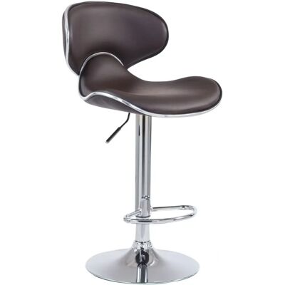 CLP Las Vegas V2 Tabouret de Bar Marron - Bar Stool - Publicité CLP Las Vegas V2 Tabouret de Bar Marron - Bar Stool - Publicité