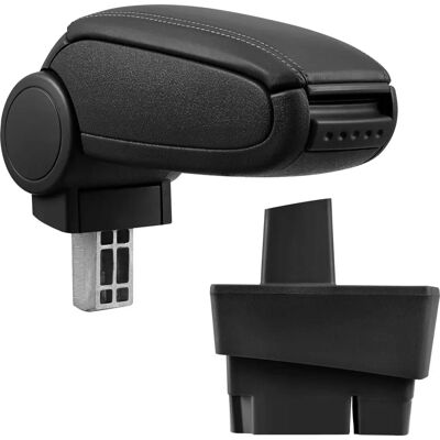 pro.tec - Ford Focus I - Schwarz - Kunststoffleder - Armlehne pro.tec - Ford Focus I - Schwarz - Kunststoffleder - Armlehne