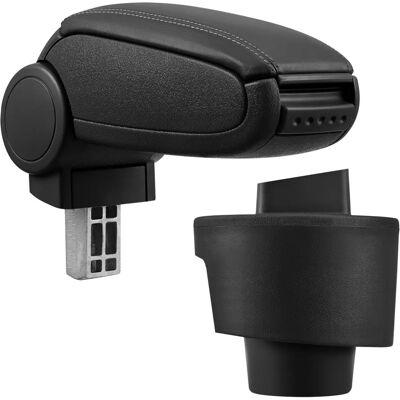 Accoudoir Central Pro.tec pour Seat Ibiza - Cuir synthétique, Noir, avec Rangement - Publicité Accoudoir Central Pro.tec pour Seat Ibiza - Cuir synthétique, Noir, avec Rangement - Publicité
