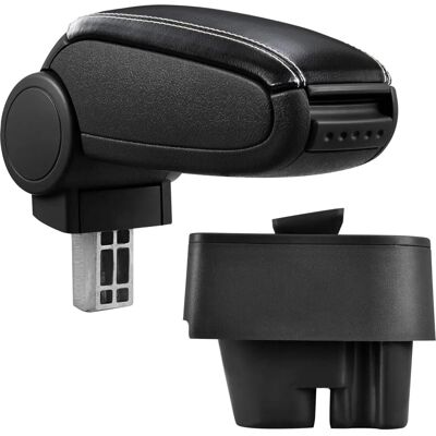 PRO.TEC Peugeot 207, 207 SW, 207 CC Mittelarmlehne - Kunstleder - Schwarz PRO.TEC Peugeot 207, 207 SW, 207 CC Mittelarmlehne - Kunstleder - Schwarz