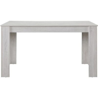 en.casa Table à manger Chêne blanc - 6 places, Rectangulaire - Publicité en.casa Table à manger Chêne blanc - 6 places, Rectangulaire - Publicité