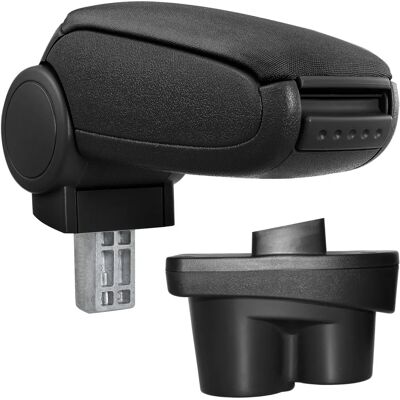 Pro.tec Accoudoir Central Opel Corsa E - Tissu Noir - Publicité Pro.tec Accoudoir Central Opel Corsa E - Tissu Noir - Publicité