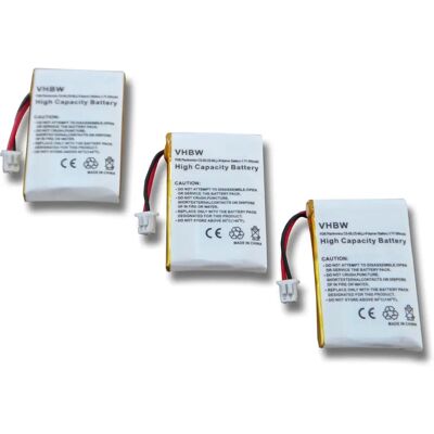 vhbw Batteria per cuffie wireless Avaya HSG-Link Dect 2 - 3 Pezzi vhbw Batteria per cuffie wireless Avaya HSG-Link Dect 2 - 3 Pezzi