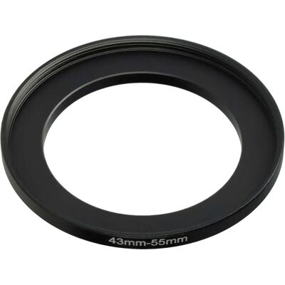 Adaptateur de filtre d'objectif de caméra - Noir - Anneau step-up Adaptateur de filtre d'objectif de caméra - Noir - Anneau step-up