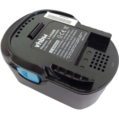 Batteria vhbw per AEG BS14C - 14,4V Li-Ion ad Alta Capacità - Nero Batteria vhbw per AEG BS14C - 14,4V Li-Ion ad Alta Capacità - Nero