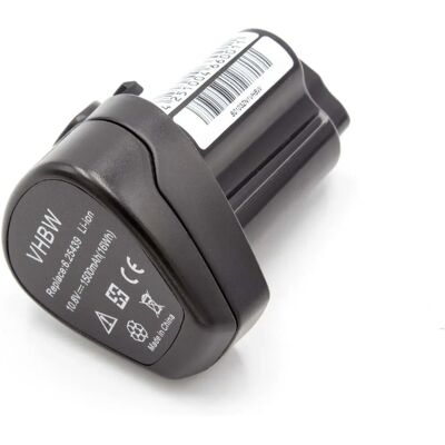 vhbw Batteria - 10.8V 1500mAh Li-Ion per Metabo KPA 10.8 600 - Batteria vhbw Batteria - 10.8V 1500mAh Li-Ion per Metabo KPA 10.8 600 - Batteria