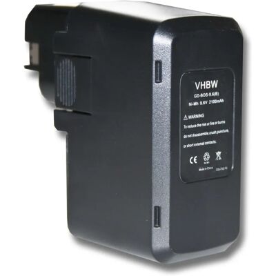 vhbw Batteria Bosch - 2000mAh NiMH - Nera - Compatibile con Strumenti vhbw Batteria Bosch - 2000mAh NiMH - Nera - Compatibile con Strumenti