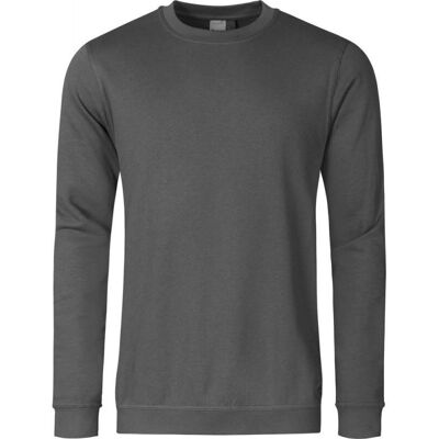 Promodoro XXL Sweatshirt Gris Acier - Publicité Promodoro XXL Sweatshirt Gris Acier - Publicité