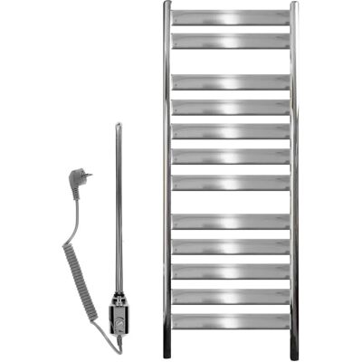 ECD Deutschland Radiator Tharr 500x950mm Chrom Modernes Panel Heizkörper Wandmontage ECD Deutschland Radiator Tharr 500x950mm Chrom Modernes Panel Heizkörper Wandmontage