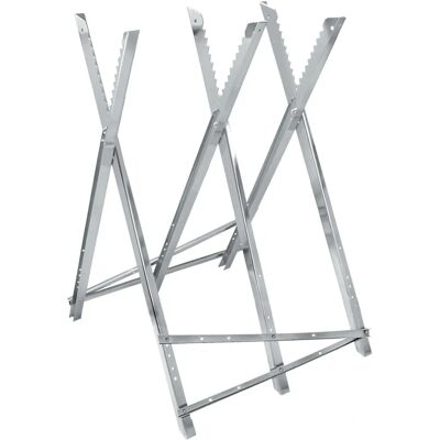 Ecd Germany Drewno do cięcia - Regulowany metalowy stojak - 82x73,5x83,5 cm Ecd Germany Drewno do cięcia - Regulowany metalowy stojak - 82x73,5x83,5 cm