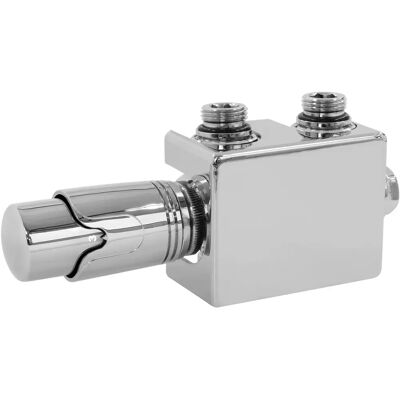 LUXEBATH ecd Germany Set Termostato Radiatore - Bianco - Universale - 50mm LUXEBATH ecd Germany Set Termostato Radiatore - Bianco - Universale - 50mm