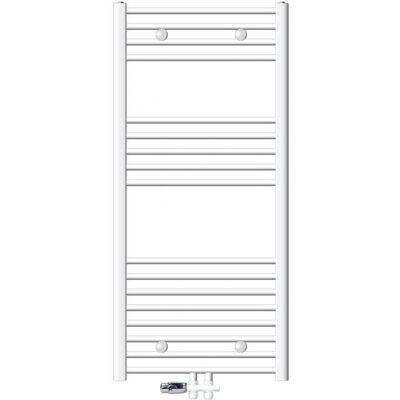 LUXEBATH Radiatore da bagno - 600x1200mm Bianco con Termostato LUXEBATH Radiatore da bagno - 600x1200mm Bianco con Termostato