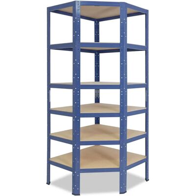 Shelfplaza - schwere Metall-Eckregal 200x70x40 cm Shelfplaza - schwere Metall-Eckregal 200x70x40 cm