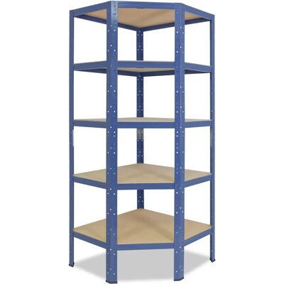 Shelfplaza - Schwerlast-Eckregal in Metall - 200x70x40cm Shelfplaza - Schwerlast-Eckregal in Metall - 200x70x40cm