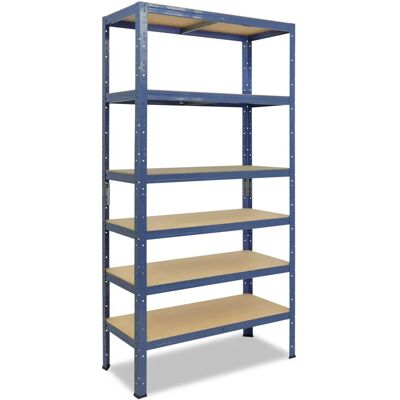 Shelfplaza Schweres Metallregal 200x75x50cm - 6 Regale - Deutsche Qualität Shelfplaza Schweres Metallregal 200x75x50cm - 6 Regale - Deutsche Qualität