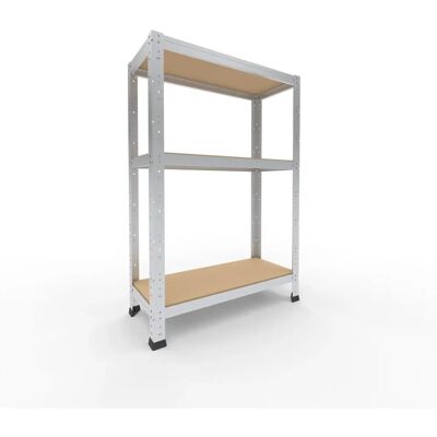 SHELFPLAZA - HOME 100x70x30 cm - galvanisé - 3-etagères - Étagère - Publicité SHELFPLAZA - HOME 100x70x30 cm - galvanisé - 3-etagères - Étagère - Publicité
