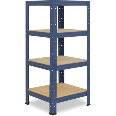 Étagère SHELFPLAZA Home 100x45x45 cm en acier bleu - Unité d'étagères - Publicité Étagère SHELFPLAZA Home 100x45x45 cm en acier bleu - Unité d'étagères - Publicité