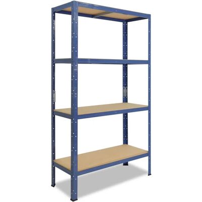 Étagère en métal robuste Shelfplaza 155x120x60 cm - Rangement garage - Publicité Étagère en métal robuste Shelfplaza 155x120x60 cm - Rangement garage - Publicité