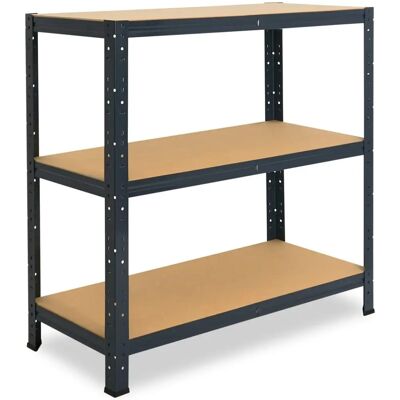 Shelfplaza Schwerlastmetallregal 90x110x40 cm - 3 Regalböden - Stabiles Lager Shelfplaza Schwerlastmetallregal 90x110x40 cm - 3 Regalböden - Stabiles Lager
