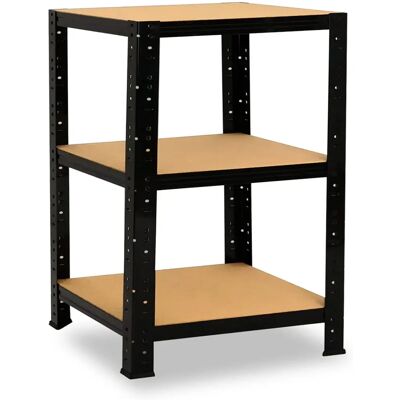 Shelfplaza Noir 90x45x45 cm Étagère en acier robuste - Publicité Shelfplaza Noir 90x45x45 cm Étagère en acier robuste - Publicité
