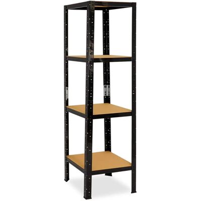 Étagère en métal noir Shelfplaza BLACK 180x60x60cm - Étagère robuste - Publicité Étagère en métal noir Shelfplaza BLACK 180x60x60cm - Étagère robuste - Publicité