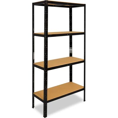 ShelfPlaza - BLACK 180x110x50 cm - Schwarz - 4-Regale - Shelf ShelfPlaza - BLACK 180x110x50 cm - Schwarz - 4-Regale - Shelf