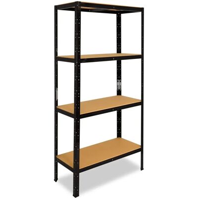 Étagère en métal noir Shelfplaza 200x50x60 cm pour charges lourdes - Publicité Étagère en métal noir Shelfplaza 200x50x60 cm pour charges lourdes - Publicité