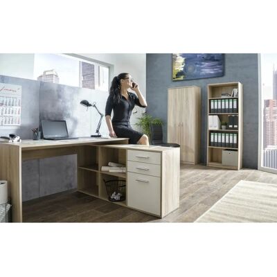 Sconto Holzfarben Eckschreibtisch - Büromöbel Sconto Holzfarben Eckschreibtisch - Büromöbel