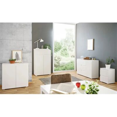 Fehér 120cm Komód Sconto - Komód Fehér 120cm Komód Sconto - Komód