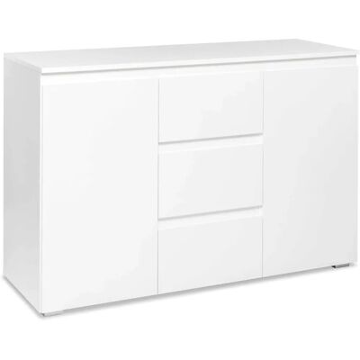 Sconto Kommode Weiß 120cm - Kommode Sconto Kommode Weiß 120cm - Kommode