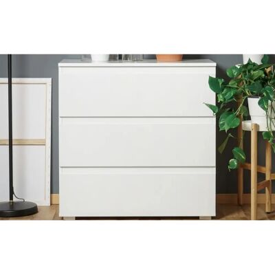Sconto Weiße Savona Kommode - Stauraum Sconto Weiße Savona Kommode - Stauraum