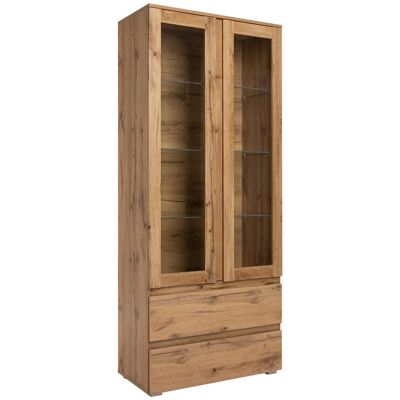 Möbelfundgrube Vitrine mit 2 Glastüren - 191 cm - IMAGE Serie Möbelfundgrube Vitrine mit 2 Glastüren - 191 cm - IMAGE Serie