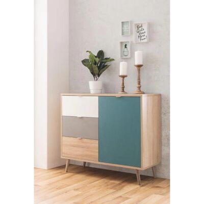 Finori Cuba 103x87cm Skandinavische Kommode - Kommode Finori Cuba 103x87cm Skandinavische Kommode - Kommode