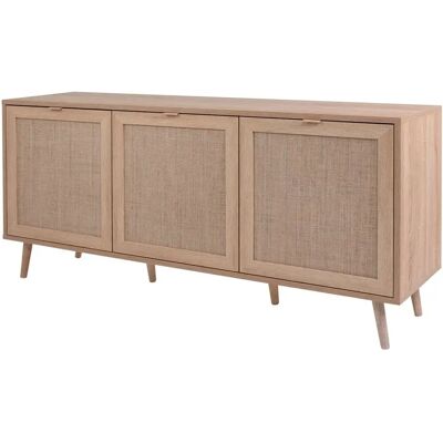 Sconto Belem Naturholz Sideboard - 150x71x40 cm Sconto Belem Naturholz Sideboard - 150x71x40 cm