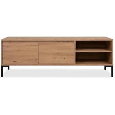 Sconto Mueble TV de Roble Claro - Lowboard Sconto Mueble TV de Roble Claro - Lowboard