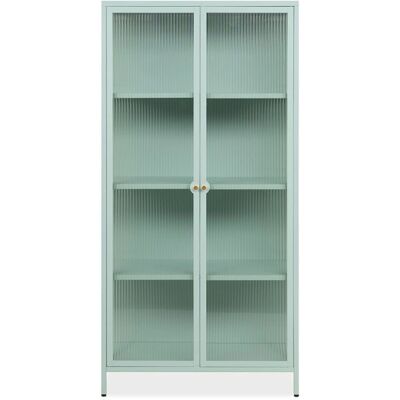 Sconto Mintgrüne Glastürenschrank - Vitrine Sconto Mintgrüne Glastürenschrank - Vitrine