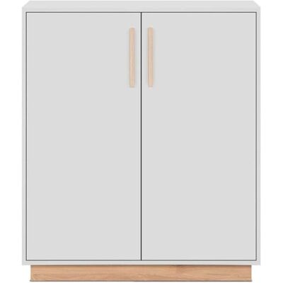 Calicosy L82 cm Buffet - Weiß und Holz - Mattiertes Finish Calicosy L82 cm Buffet - Weiß und Holz - Mattiertes Finish