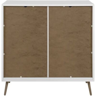 Calicosy L90 Weiße 2-türige Kommode - Kommode Calicosy L90 Weiße 2-türige Kommode - Kommode