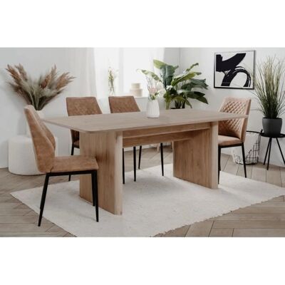 SAI Jackson Hickory - Table - Rectangulaire - 10 personnes - Publicité SAI Jackson Hickory - Table - Rectangulaire - 10 personnes - Publicité